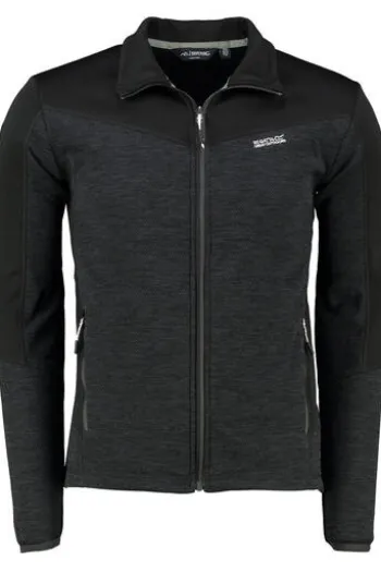 REGATTA Fleece Jacke Highton Full Zip schwarz