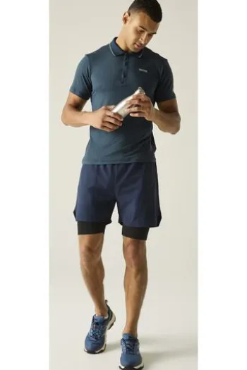 REGATTA Polo-Shirt Maverik night sky