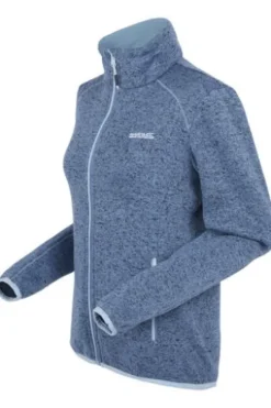 REGATTA Strickfleece-Jacke Newhill Hellblau