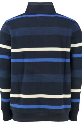 SAILING COMP Sweat-Shirt navy gestreift