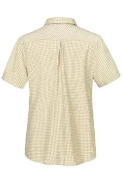 SCHOEFFEL Bluse Dalfoss Nordic-beige kariert