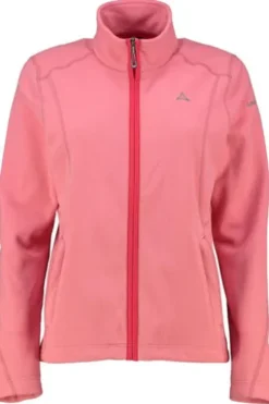 SCHOEFFEL Fleece-Jacke Leona koralle