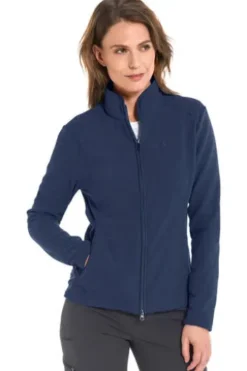 SCHOEFFEL Fleece-Jacke Leona marine