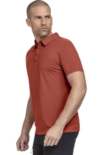 SCHOEFFEL Polo-Shirt Circ Tauron dark crabapple Regular Fit