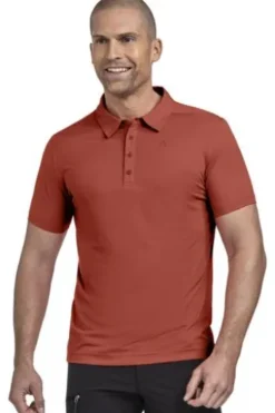 SCHOEFFEL Polo-Shirt Circ Tauron dark crabapple Regular Fit