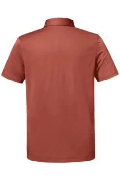SCHOEFFEL Polo-Shirt Circ Tauron dark crabapple Regular Fit