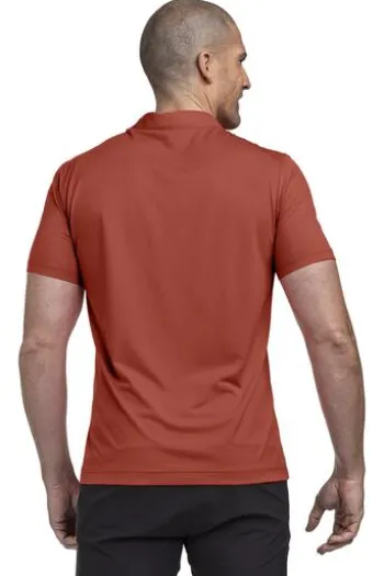 SCHOEFFEL Polo-Shirt Circ Tauron dark crabapple Regular Fit