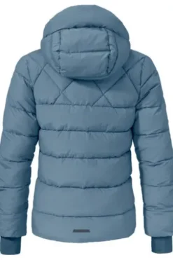 SCHOEFFEL Steppjacke Boston rauchblau in angerauter Qualität
