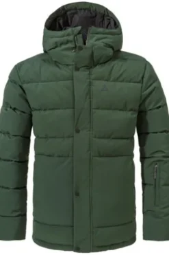 SCHOEFFEL Stepp Jacke Eastcliff dunkelgrün winddicht, wasserdicht, atmungsaktiv, Stretch