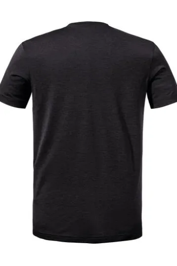 SCHOEFFEL T-Shirt CIRC Sulten schwarz