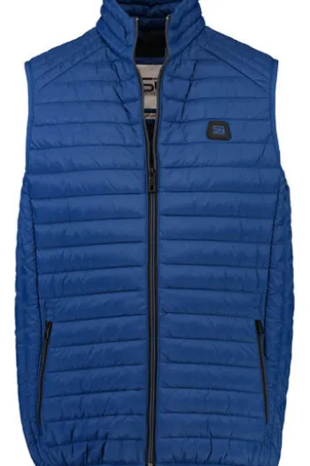S4 JACKETS Steppweste blau Willis wasserabweisend