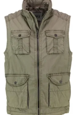 S4 JACKETS Weste khaki Cameron