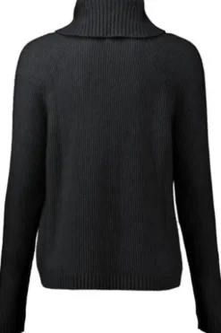 S.MARLON Kaschmir-Rollkragen-Pullover schwarz
