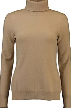 S.MARLON Rollkragen Cashmere Pullover nougat