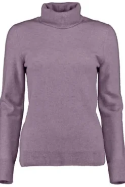 S.MARLON Rollkragen Pullover flieder aus hochwertigem Cashmere