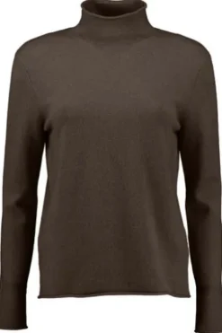 S.MARLON Stehbund Cashmere Pullover braun