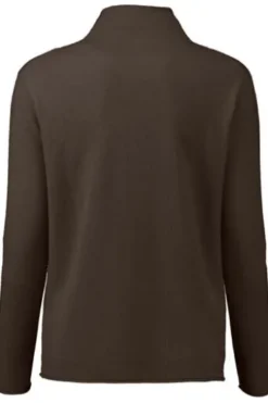 S.MARLON Stehbund Cashmere Pullover braun