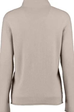 S.MARLON Stehkragen- Pullover marzipan aus hochwertigem Cashmere