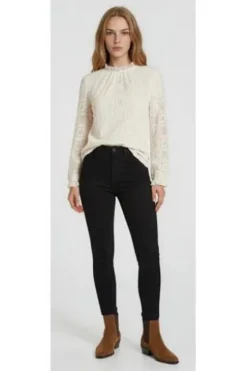 SPIETH & WENSKY Bluse Hilda offweiß