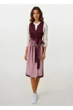 SPIETH & WENSKY Dirndl Ganesa dunkelrot