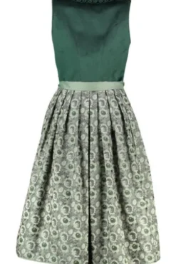 SPIETH & WENSKY Dirndl Gloria dunkelgrün 70er Rocklänge