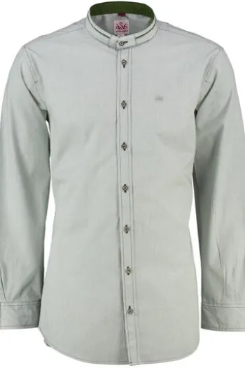 SPIETH & WENSKY Hemd Hubertus grün kariert Slim Fit