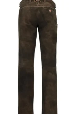 SPIETH & WENSKY Leder-Hose Olbrich braun Ziegenleder