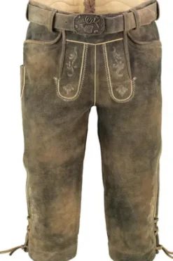 SPIETH & WENSKY Leder-Kniebundhose Brunold caribo Ziegenleder