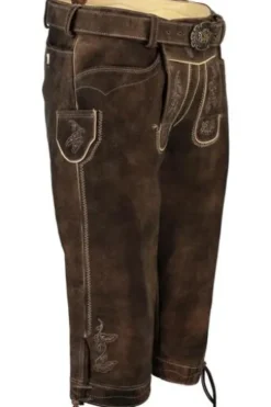 SPIETH & WENSKY Leder-Kniebundhose Ottfried nutria Ziegenleder