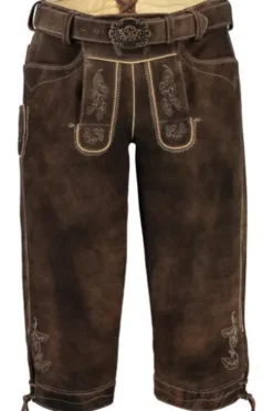 SPIETH & WENSKY Leder-Kniebundhose Ottfried nutria Ziegenleder