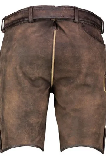 SPIETH & WENSKY Leder Short Brutus zeder Ziegenleder