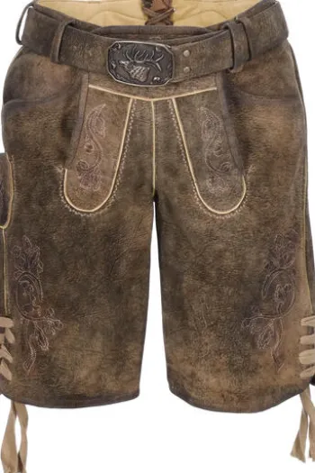 SPIETH & WENSKY Leder Short Havel tabak