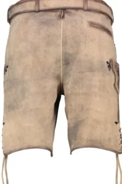 SPIETH & WENSKY Leder-Shorts Archibald lombok Ziegenleder