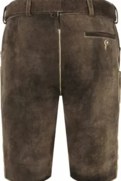 SPIETH & WENSKY Ledershorts braun
