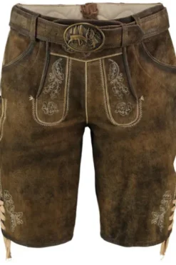 SPIETH & WENSKY Leder Shorts Dettelbach cuba Ziegenleder