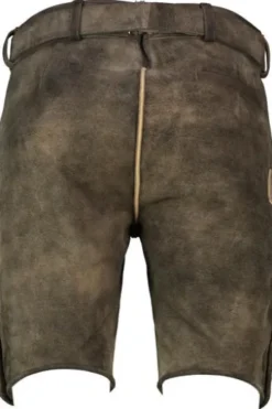 SPIETH & WENSKY Leder Shorts Eggenfeld vulkan Ziegenleder