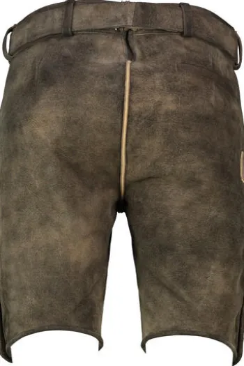 SPIETH & WENSKY Leder Shorts Eggenfeld vulkan Ziegenleder