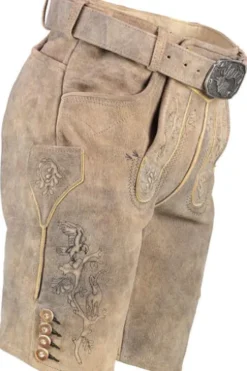SPIETH & WENSKY Leder Shorts Glockmühl lombok