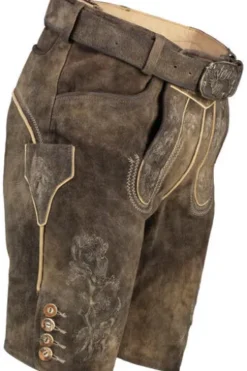 SPIETH & WENSKY Leder Shorts Göllstein vulkan