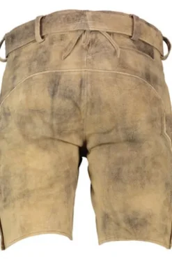 SPIETH & WENSKY Leder Shorts Gramming fungi