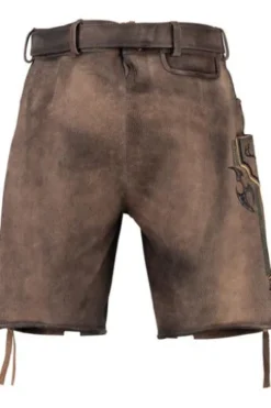 SPIETH & WENSKY Leder-Shorts Kastor