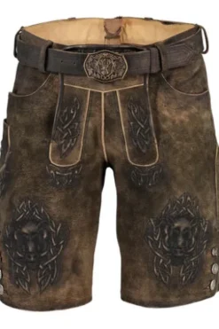 SPIETH & WENSKY Leder-Shorts Kenrick