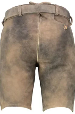 SPIETH & WENSKY Leder Shorts Rampoldi caribo Ziegenleder