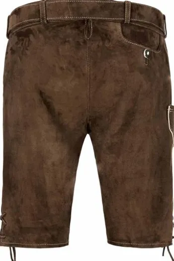 SPIETH & WENSKY Ledershorts Veit khaki