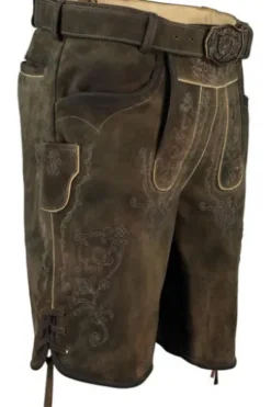 SPIETH & WENSKY Magnet Lederhose schiefer