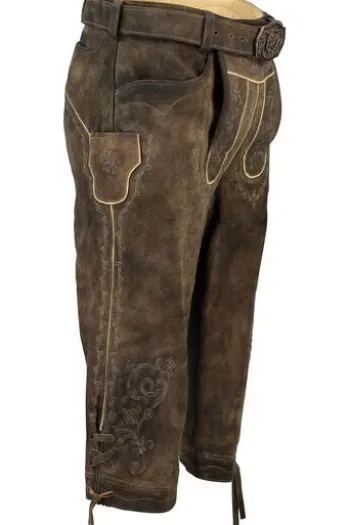 SPIETH & WENSKY Marnitz Lederhose schiefer