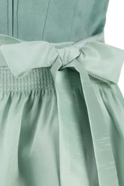 SPIETH & WENSKY Midi Dirndl Hummel türkis 70 er Rocklänge