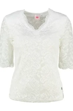 SPIETH & WENSKY Spitzenshirt Arktis natur 1/2-Arm