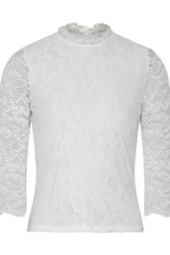 SPIETH & WENSKY Spitzenshirt Amberg natur in edler Optik