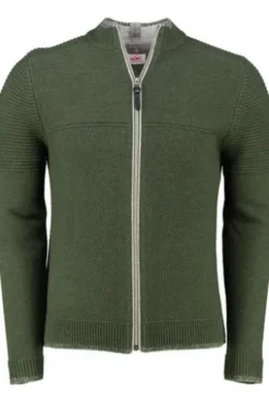SPIETH & WENSKY Strickjacke Beuren oliv